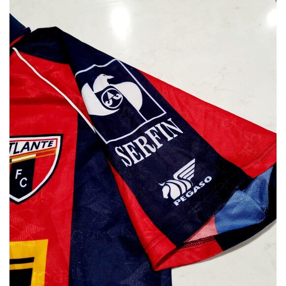 Atlante FC 1997/1998 ORIGINAL Garcis Vintage Futbol Soccer Jersey Authentic Mex - Picture 9 of 14